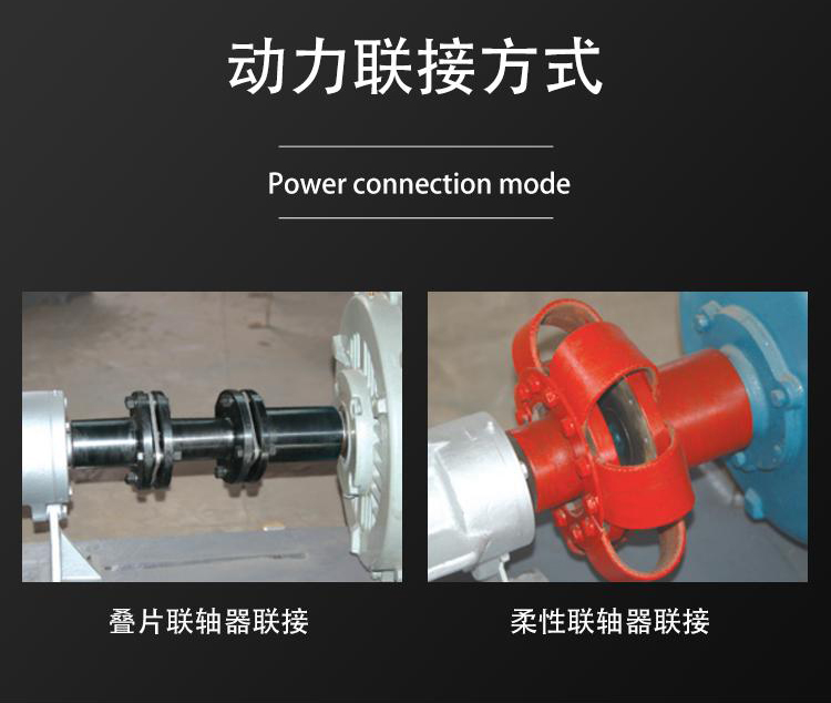 RY系列风冷式导热油泵动力链接方式